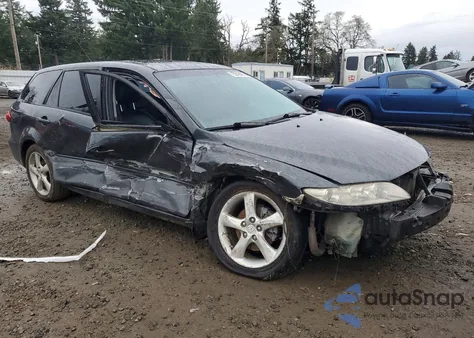 2004 Mazda 6 S z USA, uszkodzony, nr VIN 1YVHP82D145N58374